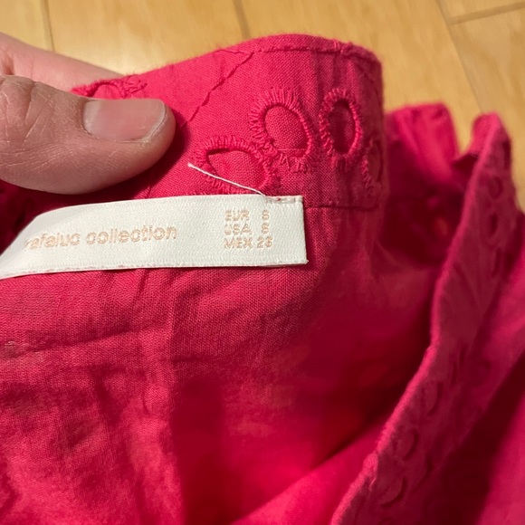 Zara lace pink skirt size S - Picture 3 of 4